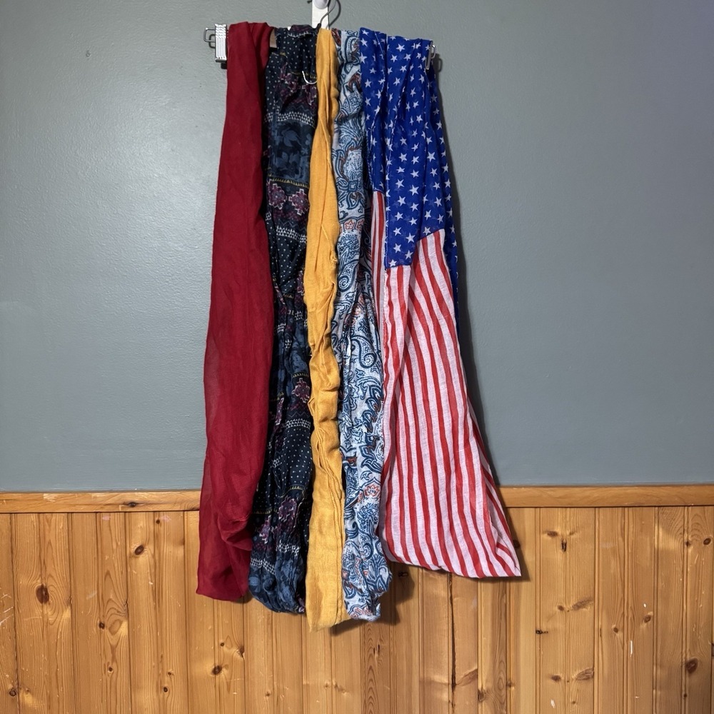 Faded Glory Women's Lot Of 6 Infinity Scarf